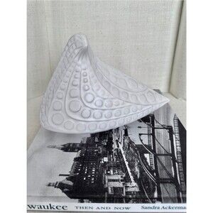 Jonathan Adler Menagerie Medium Teardrop Bird Figurine White Ceramic Matte
